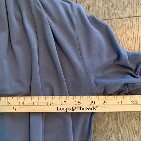 ATHLETA Open Front Cardigan Women’s Medium Purple Tunic Stretch. - Picture 10 of 12